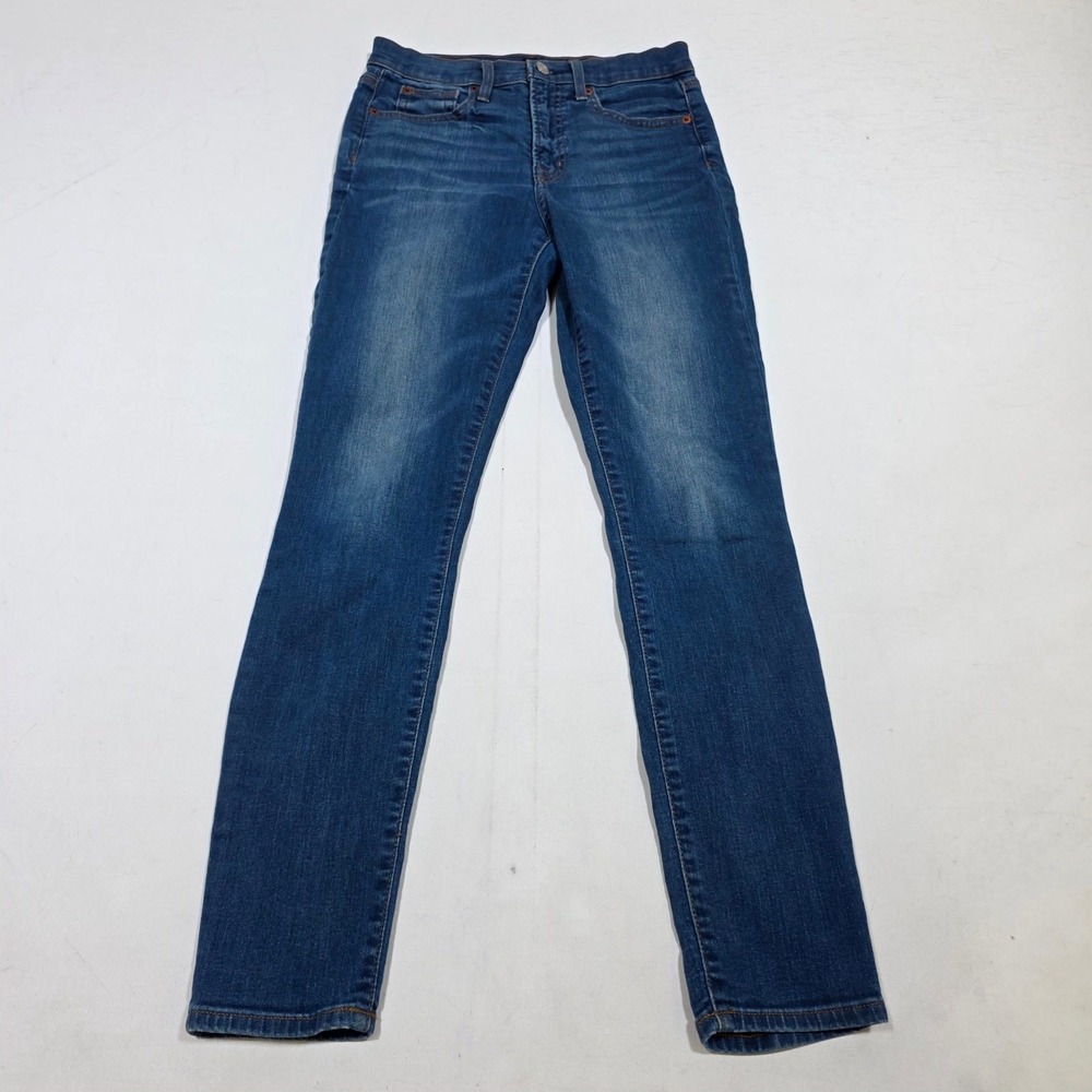 Gap True Skinny Jeans Womens 27 Blue High Rise Denim Slim Fit‎ Stretch Classic